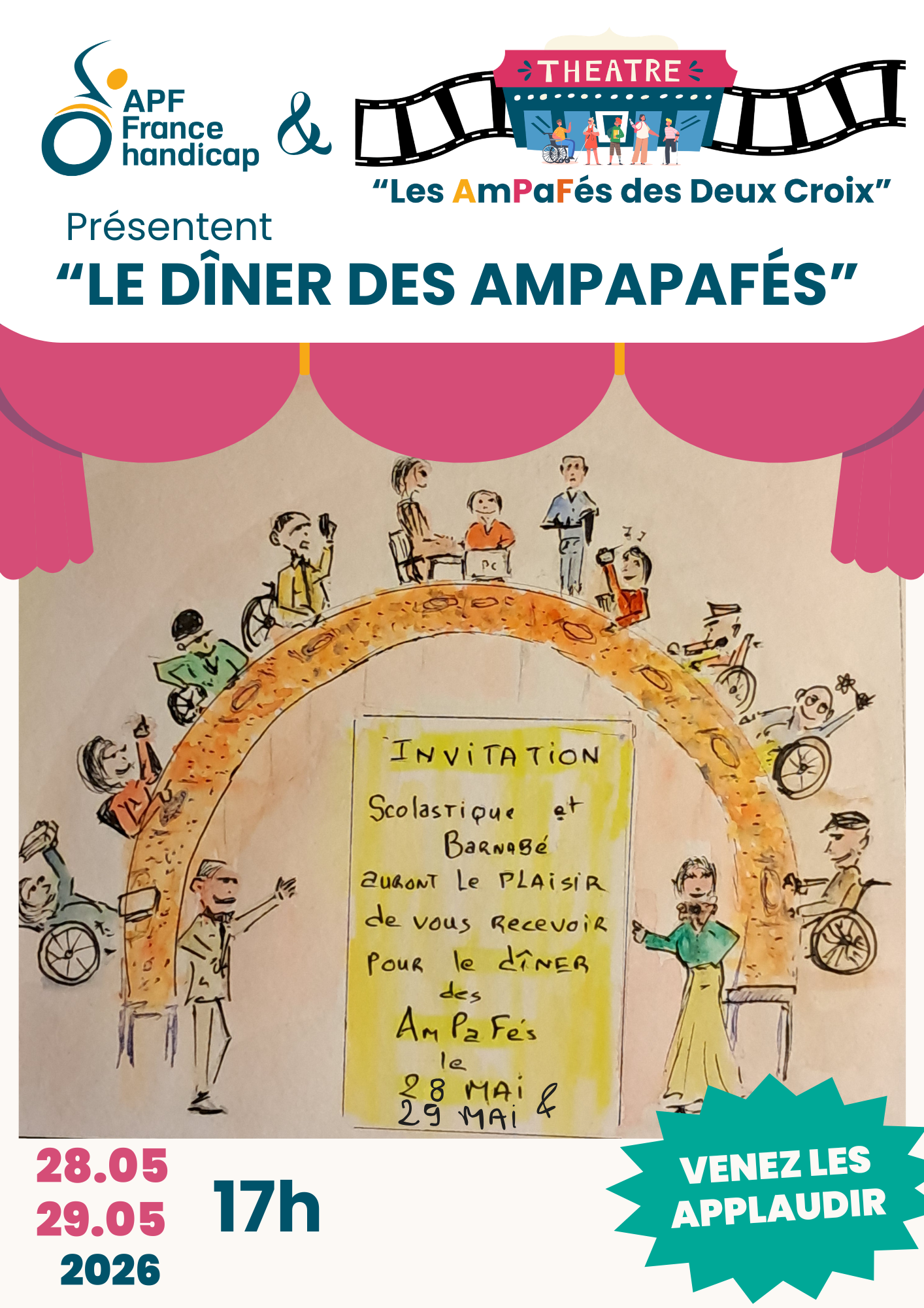 "Le dîner des Ampafés # 1 " - Cie Les Ampafés