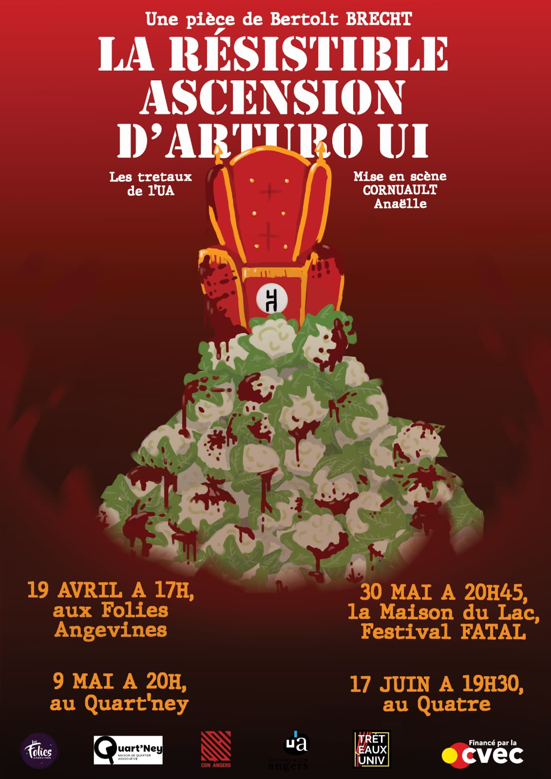 "La résistible ascension d'Arturo Ui " - Cie Les Tréteaux de l'UA