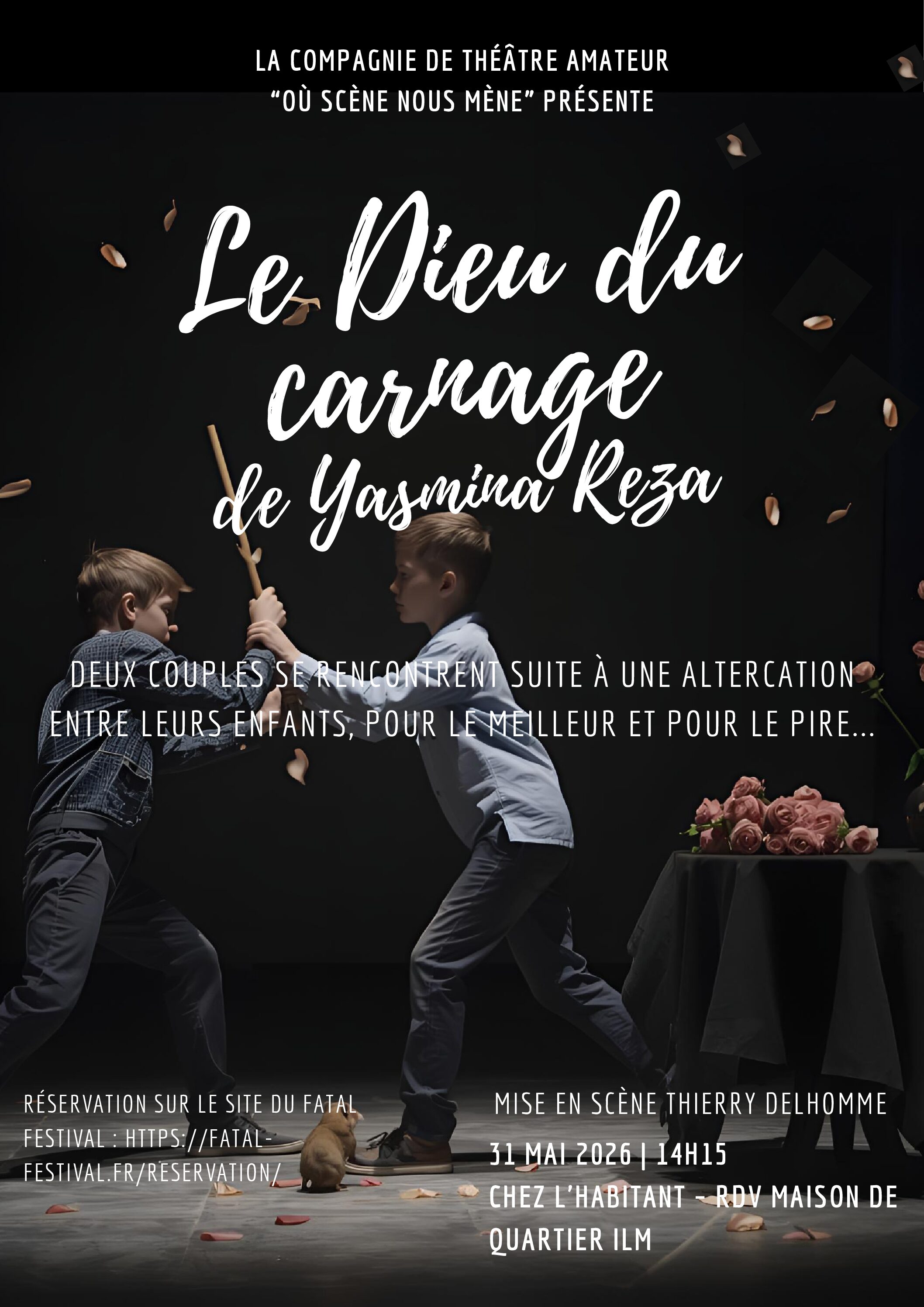 "Le Dieu du Carnage" - Cie Où scène nous mène